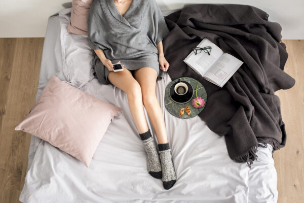 Prześcieradło z gumką DeLuxe – 100% bawełny Silky Touch - obrazek 5