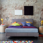 Łóżko tapicerowane FLUO 120x200