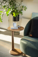 Dębowy, oryginalny stolik boczny Hoya - obrazek 13