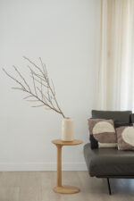 Dębowy, oryginalny stolik boczny Hoya - obrazek 9