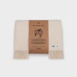 Koc wełniany ALPAK (kremowy) HopDesign