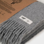 Koc wełniany ALPAK (szary) HopDesign - obrazek 2