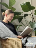 Koc wełniany ALPAK (szary) HopDesign - obrazek 5