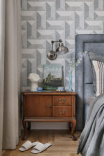 Łóżko tapicerowane według projektu - obrazek 3