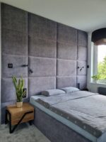 Łóżko tapicerowane według projektu - obrazek 2