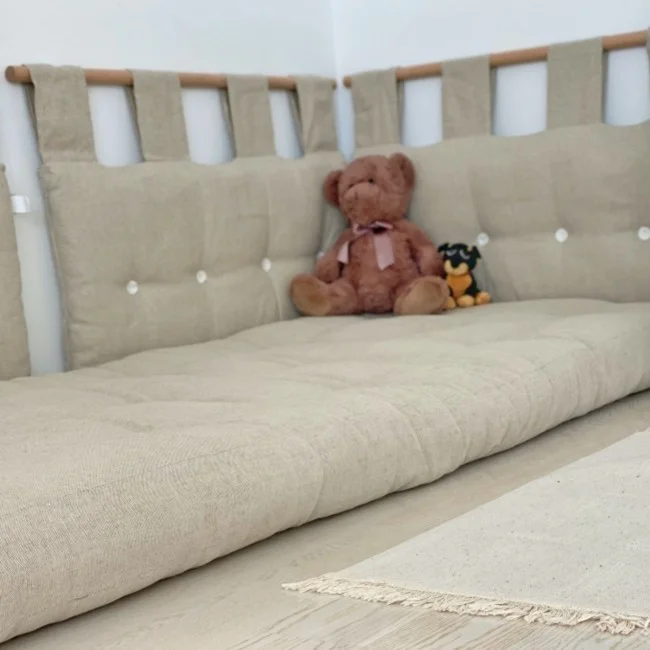 Drążek do futonów na ścianę , 90 lub 100 cm długości - obrazek 3