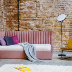 łóżko narożne tapczan tapicerowany