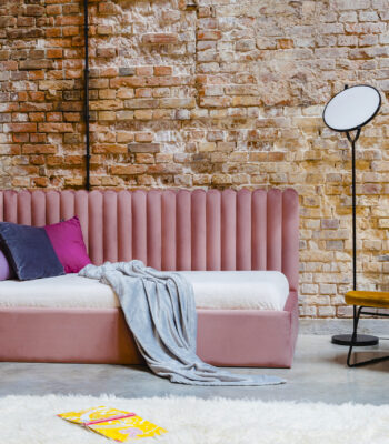 łóżko narożne tapczan tapicerowany