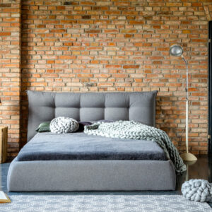 łóżko miękkie nowoczesne arezzo