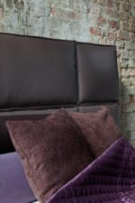 Łóżko tapicerowane BOSTON z wyjątkowym, szerokim zagłówkiem - obrazek 3