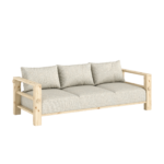 Tapicerowana nowoczesna sofa BARE z funkcją spania - obrazek 6