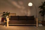 Tapicerowana nowoczesna sofa BARE z funkcją spania - obrazek 2