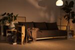 Tapicerowana nowoczesna sofa BARE z funkcją spania - obrazek 14