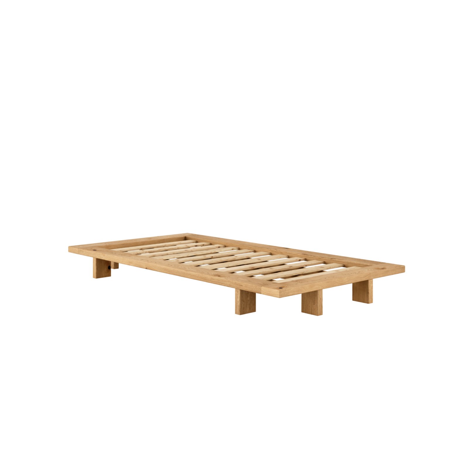 Łóżko JAPAN OAK z drewna dębowego - obrazek 2
