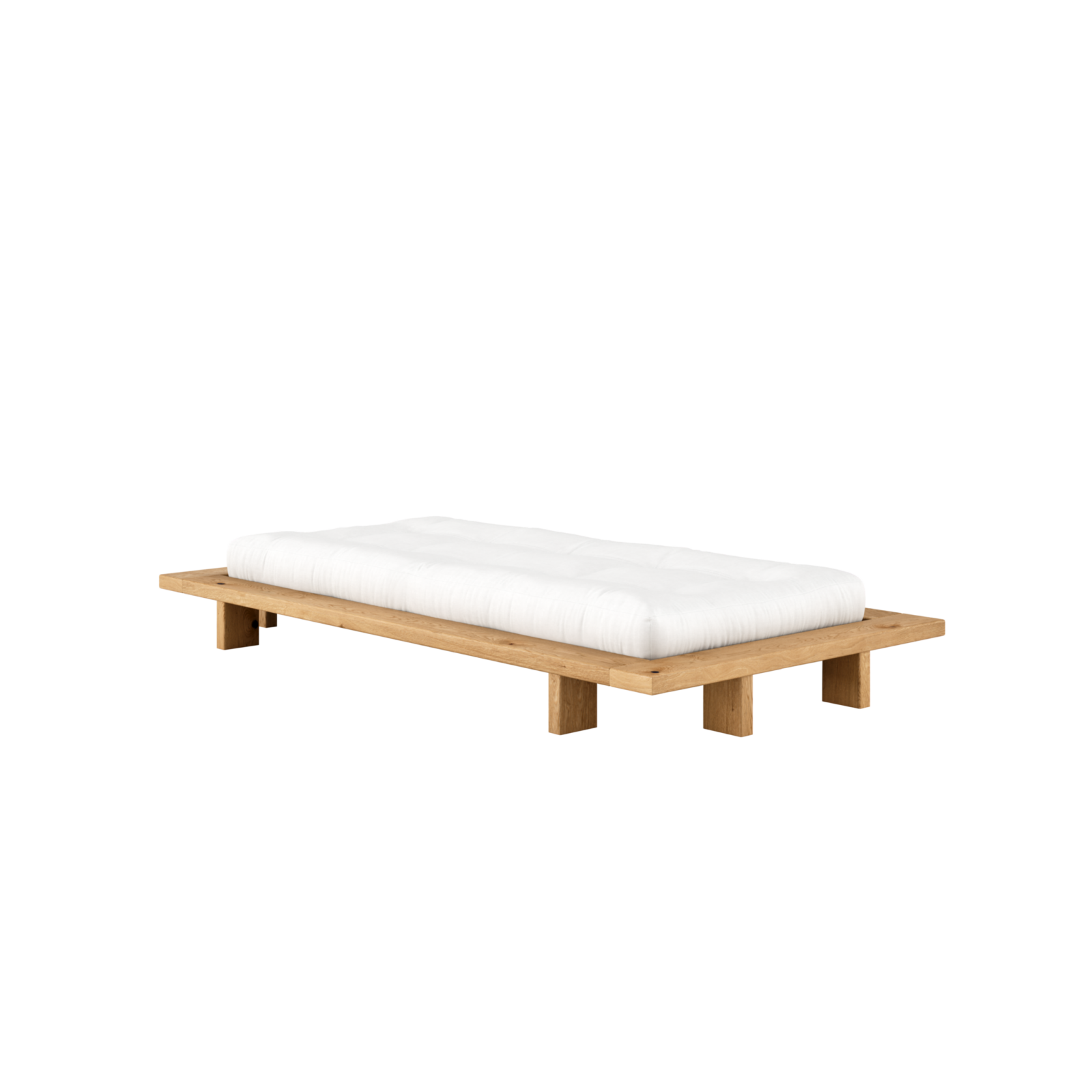 Łóżko JAPAN OAK z drewna dębowego - obrazek 3