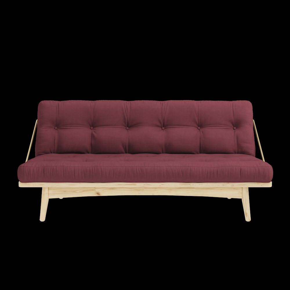 Karupdesign_folk_133101710_pine_clearlacquered_cottonpolyester_bordeauxred_packshot_4 Sofa FOLK - obrazek 16