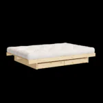 Łóżko KANSO BED RAW z dwoma szufladami - obrazek 10