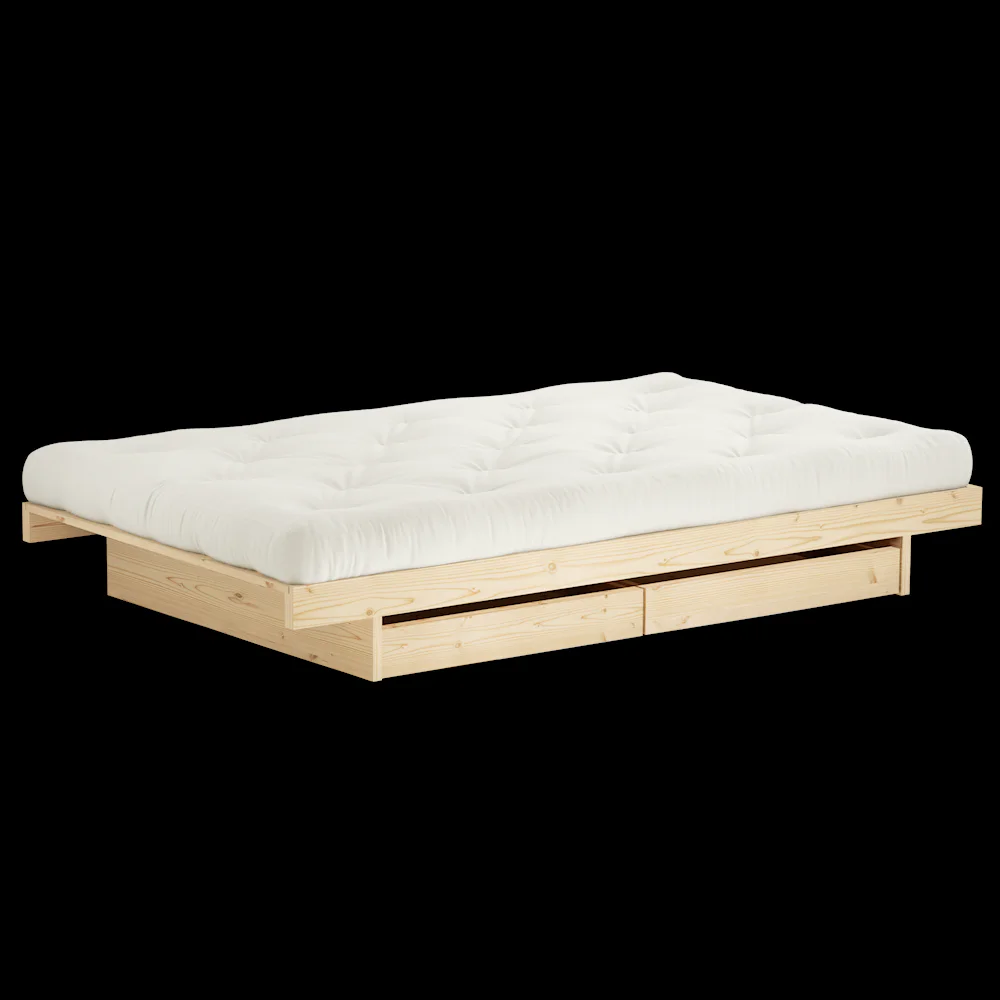 Łóżko KANSO BED RAW z dwoma szufladami - obrazek 17