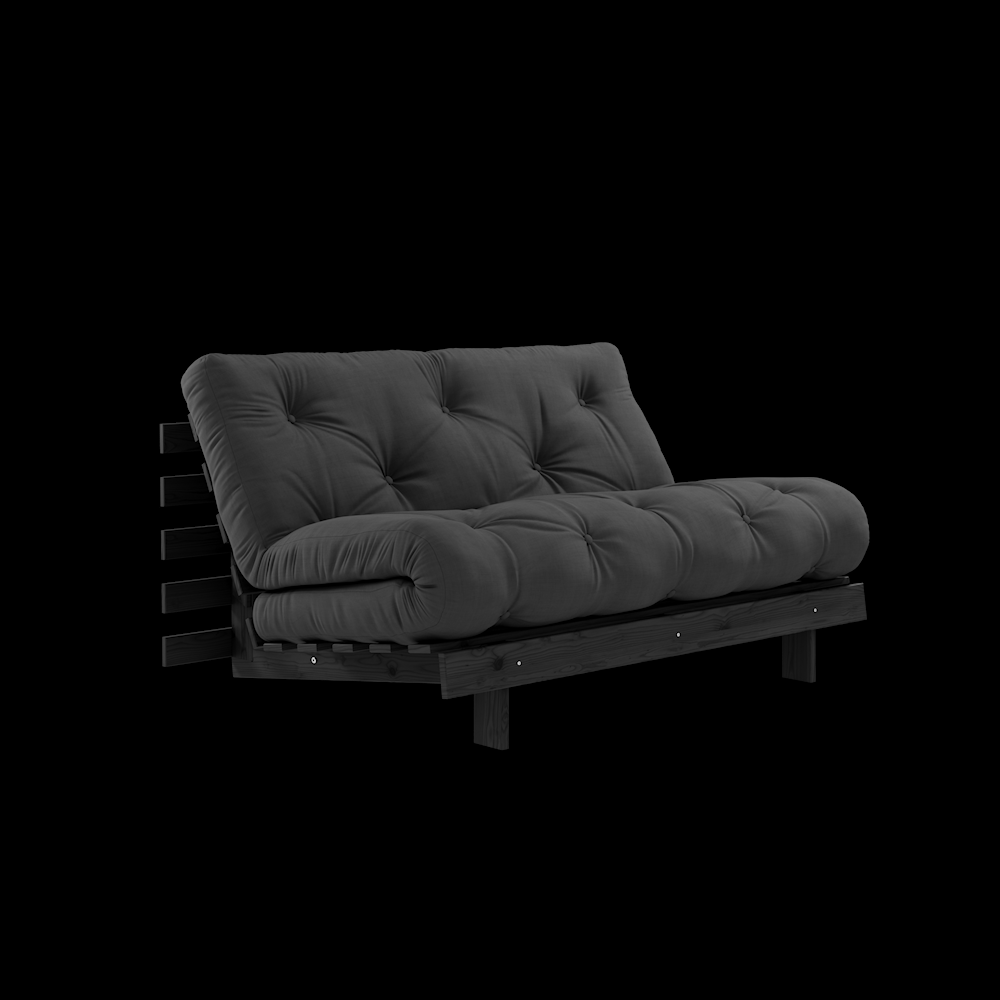 Karupdesign_roots_140_123402734140_pine_blacknight_cottonpolyester_darkgrey_packshot_1 Sofa ROOTS - obrazek 55