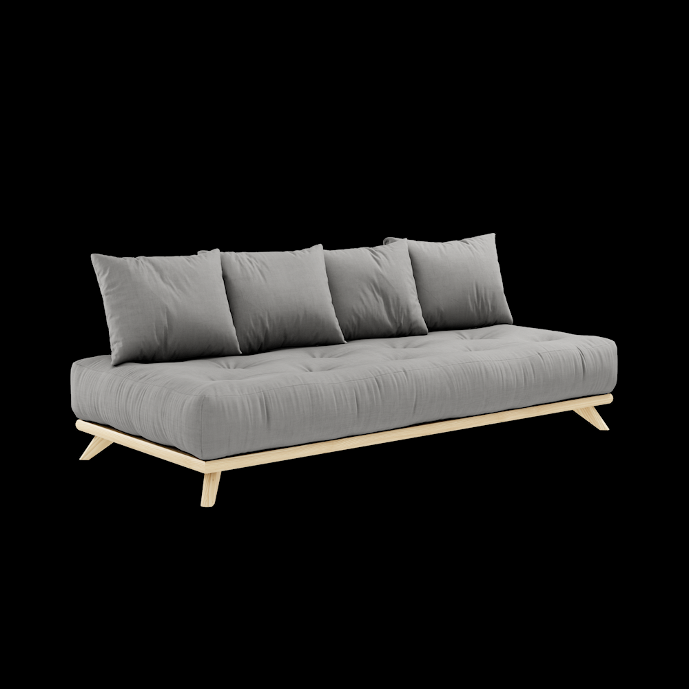 Karupdesign_senzadaybed_129101746200_pine_clearlacquered_cottonpolyester_grey_packshot_1 Sofa SENZA DAYBED - obrazek 19