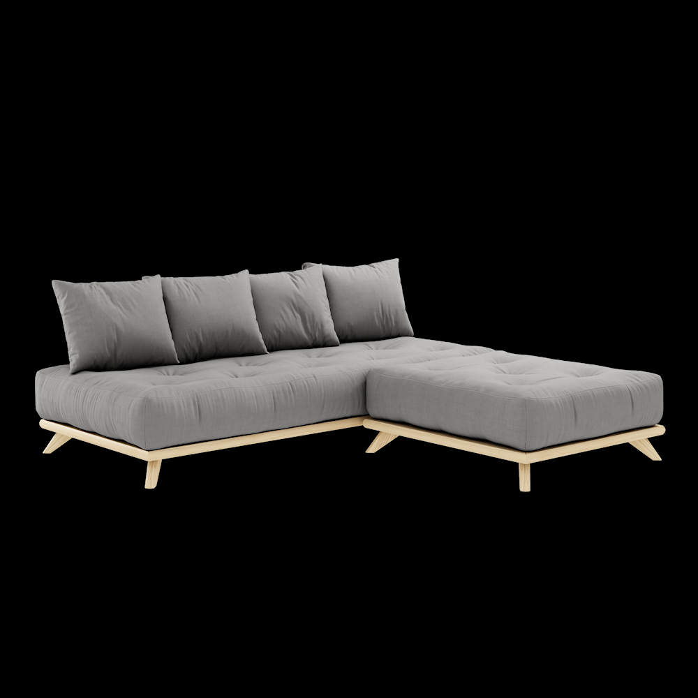 Karupdesign_senzadaybed_129101746200_pine_clearlacquered_cottonpolyester_grey_packshot_2 Sofa SENZA DAYBED - obrazek 20