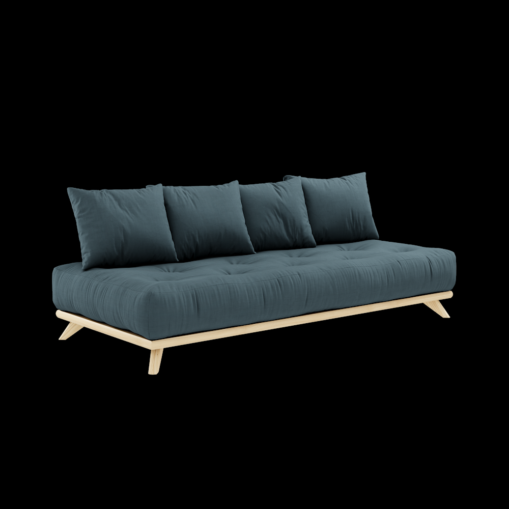 Karupdesign_senzadaybed_129101757200_pine_clearlacquered_cottonpolyester_petrolblue_packshot_1 Sofa SENZA DAYBED - obrazek 31