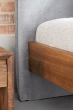 LATINA - lewitujące łóżko z wysokim, tapicerowanym zagłowiem - obrazek 11