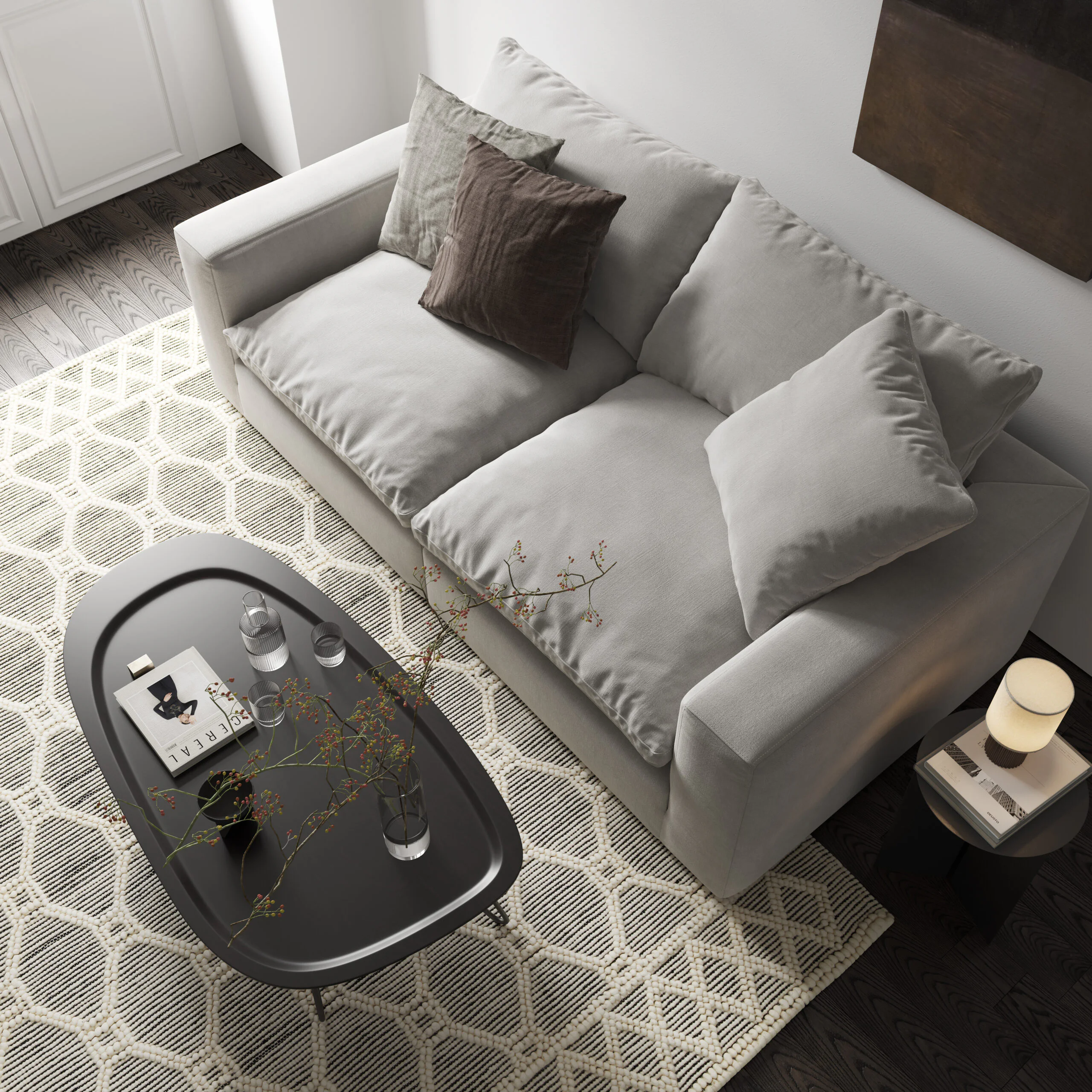 Komfortowa, głęboka sofa modułowa LAZY - do zobaczenia na ekspozycji salonu - obrazek 3