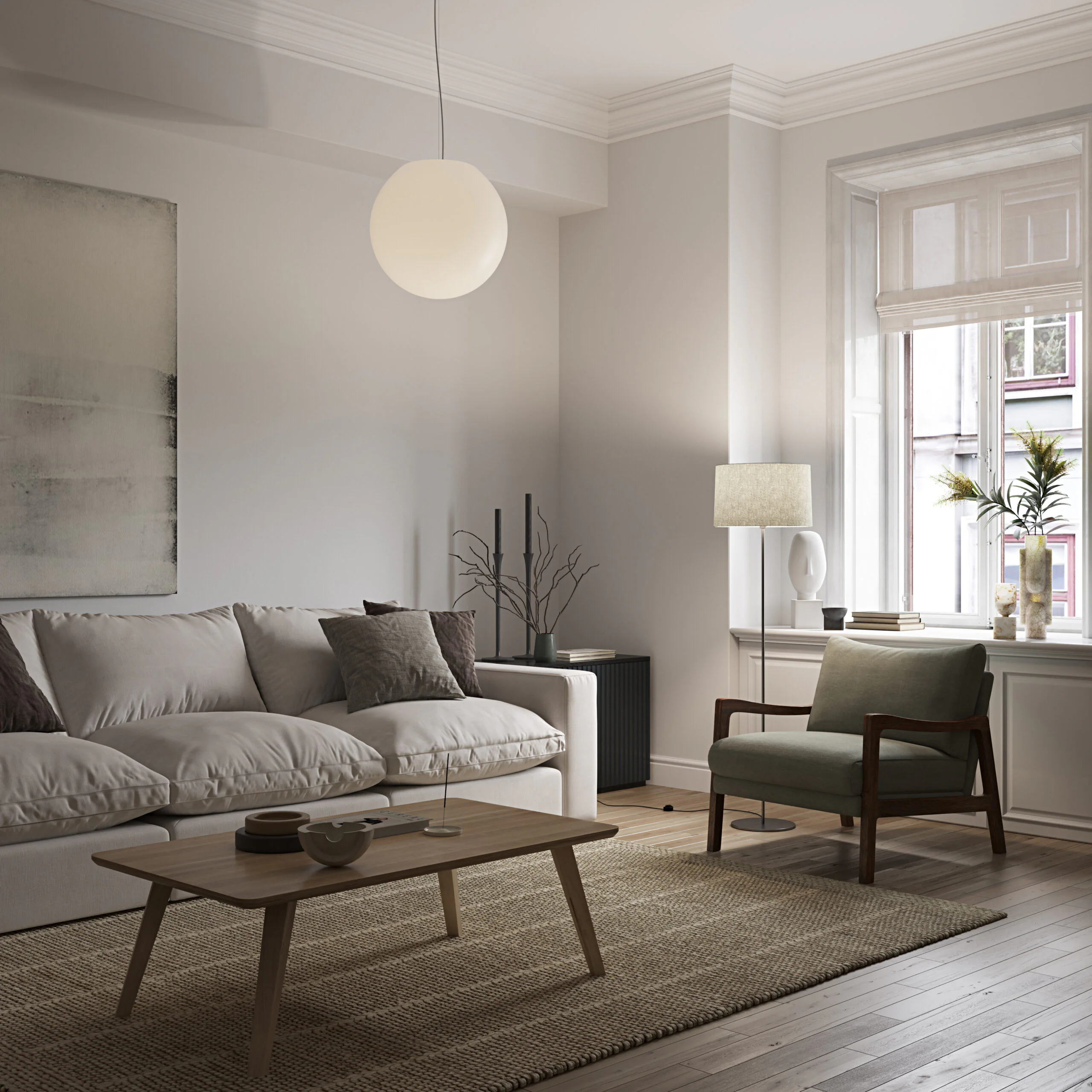 Komfortowa, głęboka sofa modułowa LAZY - do zobaczenia na ekspozycji salonu - obrazek 2