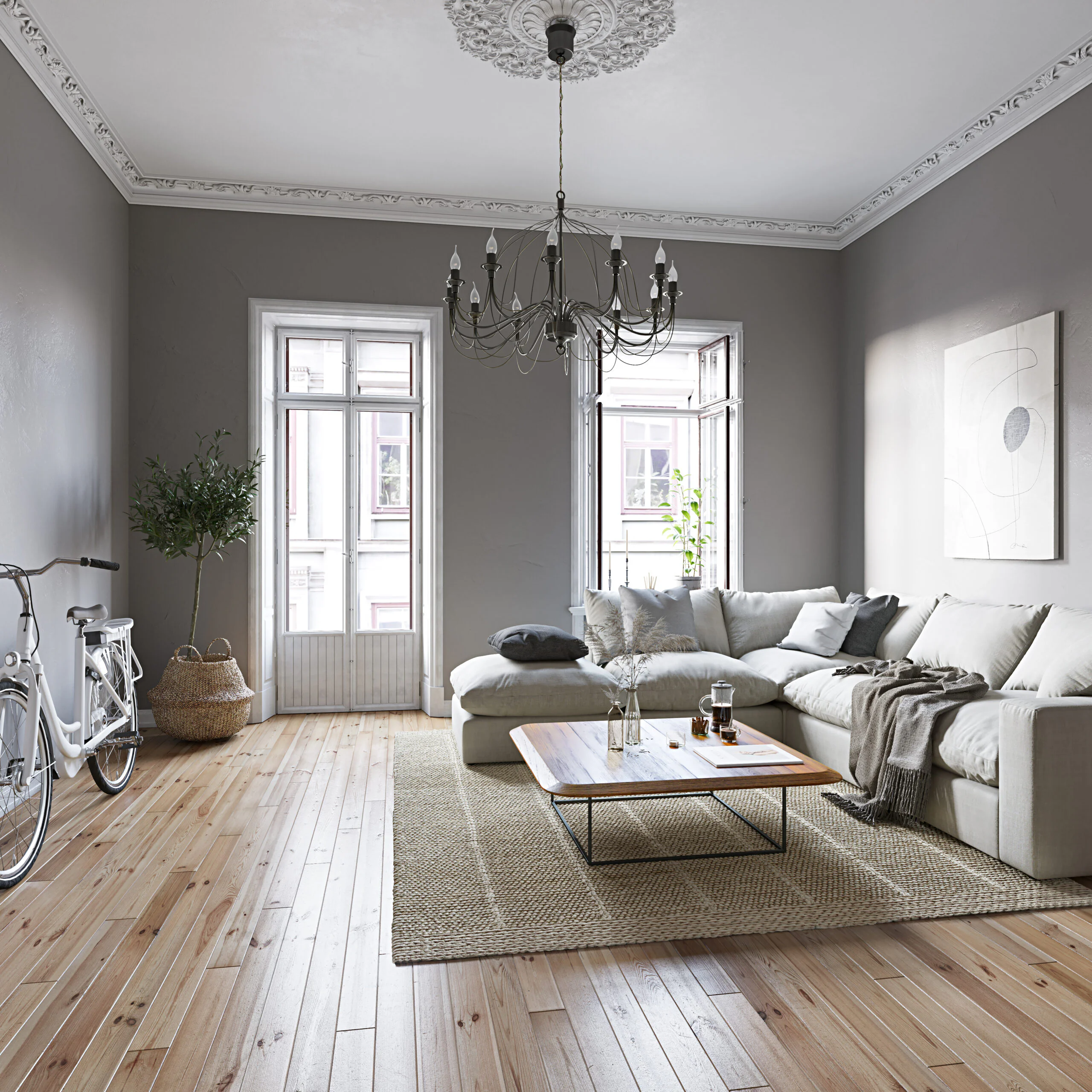 Komfortowa, głęboka sofa modułowa LAZY - do zobaczenia na ekspozycji salonu - obrazek 4