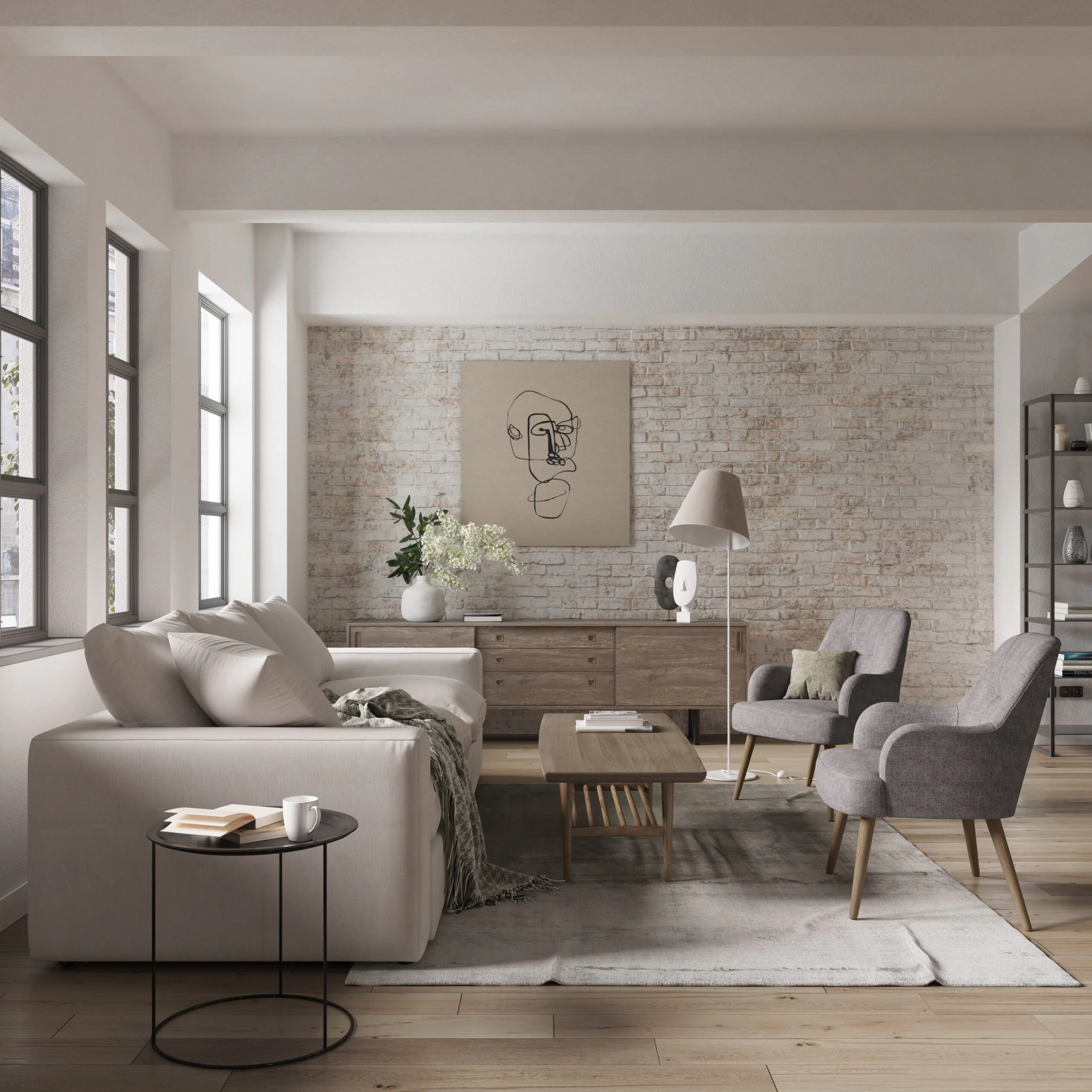 Komfortowa, głęboka sofa modułowa LAZY - do zobaczenia na ekspozycji salonu - obrazek 7