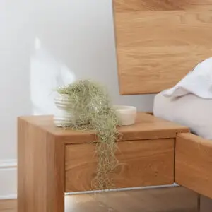 stolik FORMA podwieszany dębowy olchowy