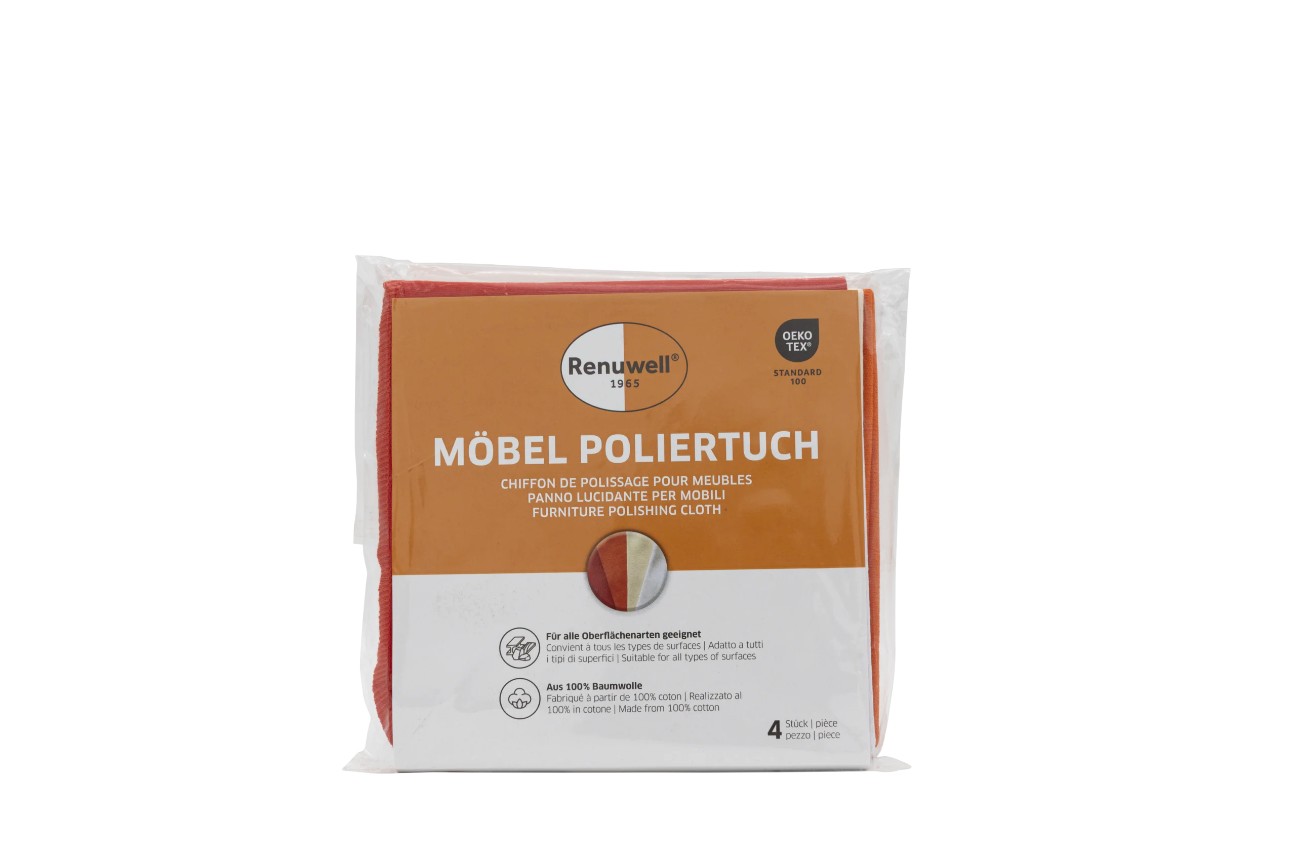 ZESTAW ŚCIERECZEK do pielęgnacji mebli olejowanych - Renuwell - obrazek 4