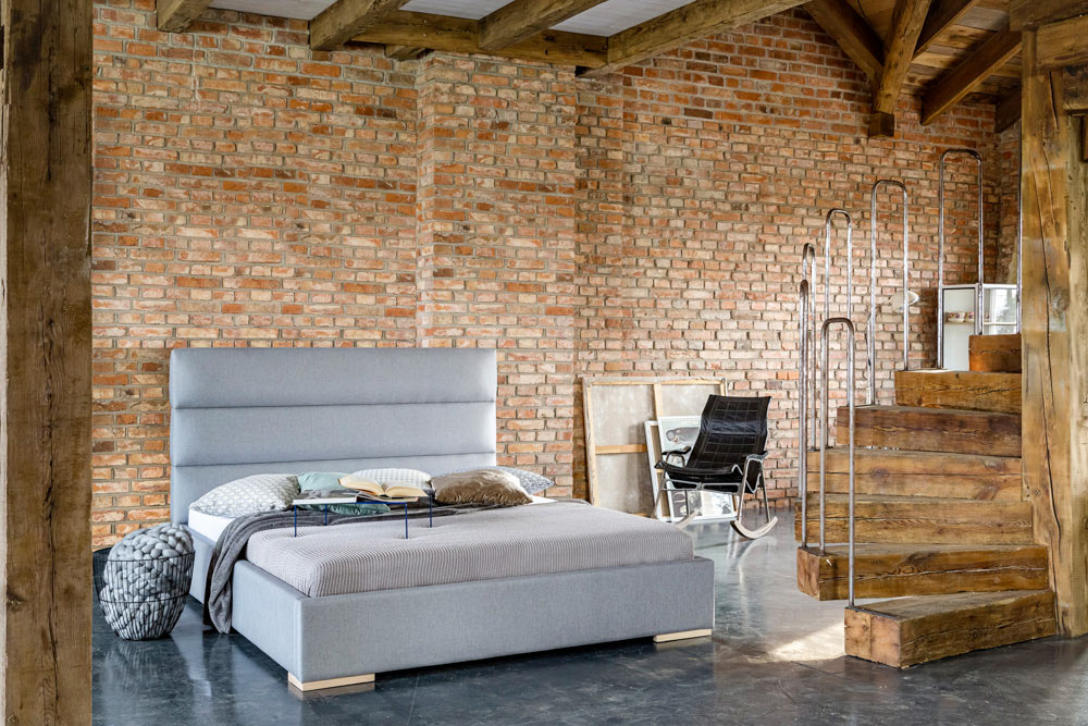 TEO 1 Łóżko tapicerowane z pojemnikiem TEO - obrazek 1