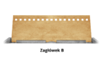 Łóżko drewniane BASIC PLUS – drewniana klasyka - obrazek 7