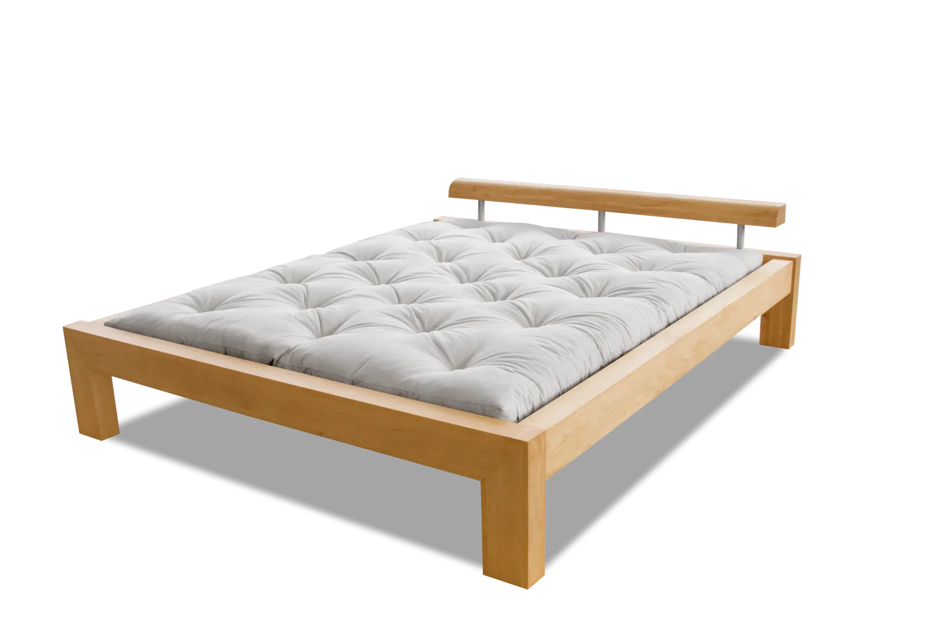 aurelio olcha natur Stylowe łóżko AURELIO – solidne i trwałe z opcją pojemnika - obrazek 1