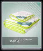 BABIES antyalergiczny komplet dziecięcy PANDA BAMBOO (kołderka i poduszka) - obrazek 5