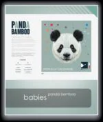 BABIES antyalergiczny komplet dziecięcy PANDA BAMBOO (kołderka i poduszka) - obrazek 8