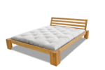 Minimalistyczne łóżko drewniane BASIC – piękne w swej prostocie