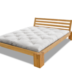 Minimalistyczne łóżko drewniane BASIC – piękne w swej prostocie