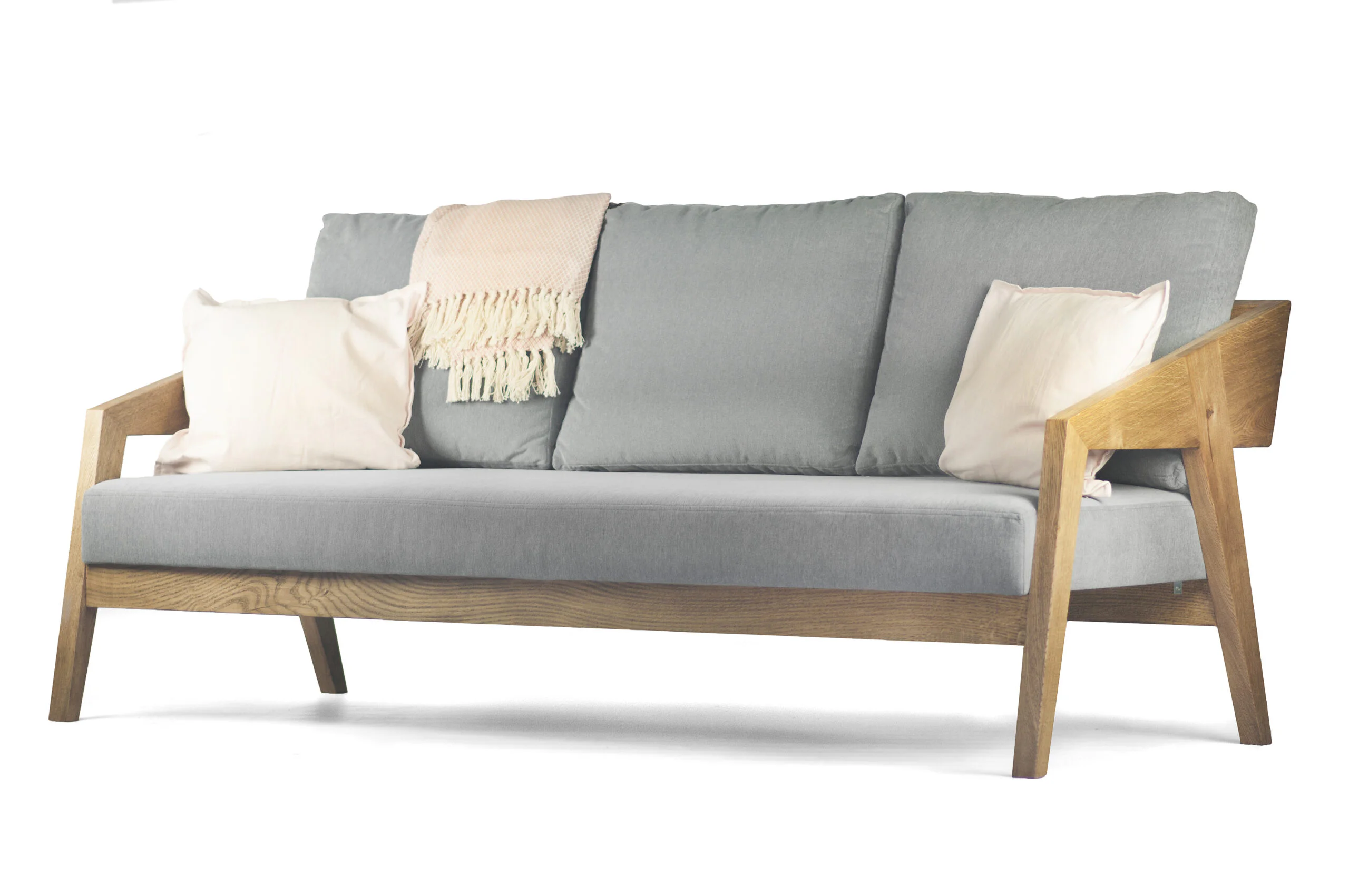 Sofa rozkładana dębowa Piko - obrazek 4