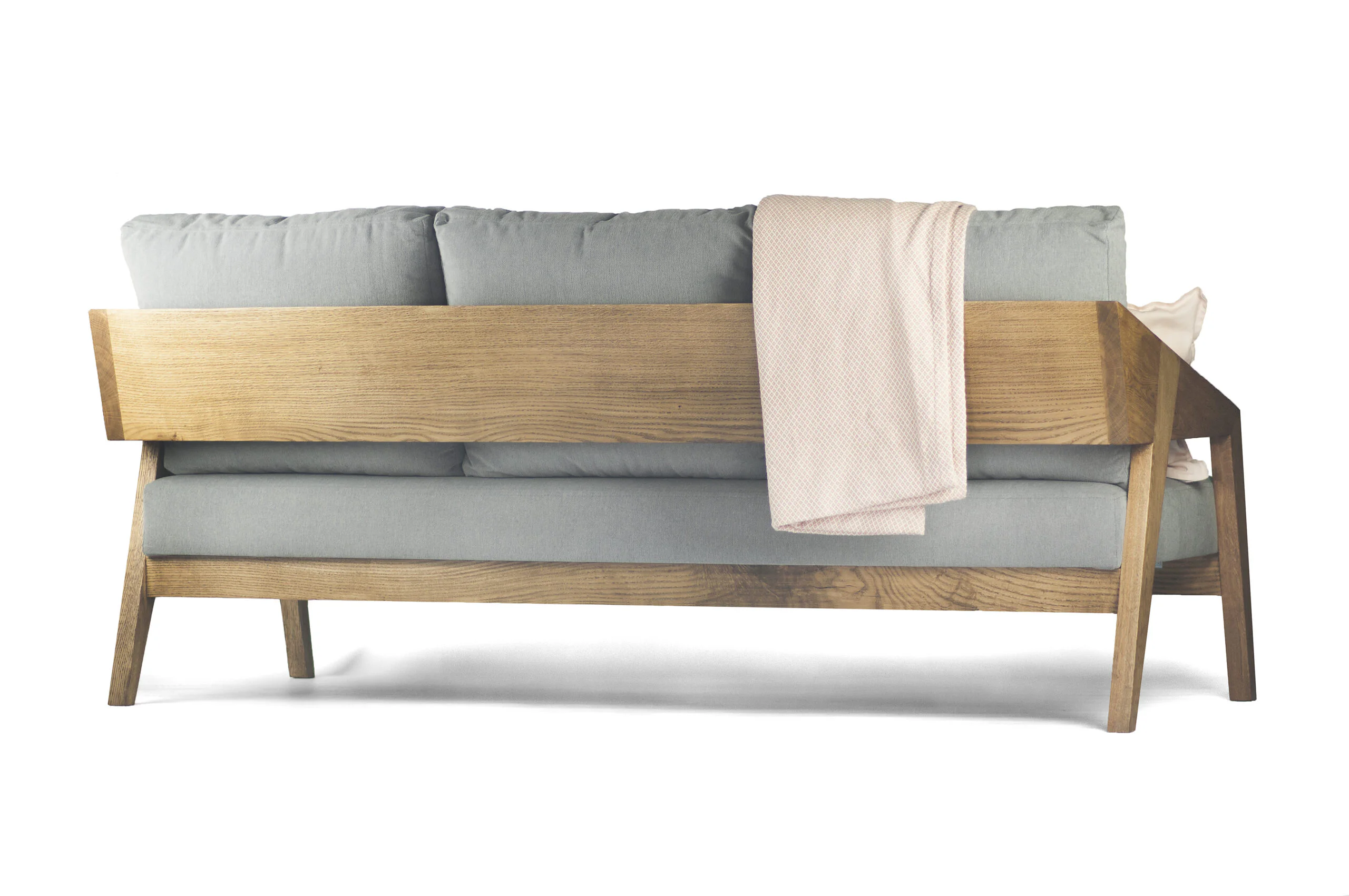 Sofa rozkładana dębowa Piko - obrazek 5