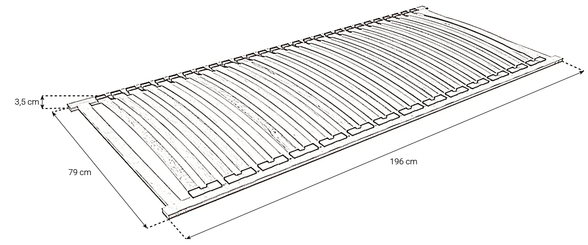 Stelaż pod materac UNO - obrazek 3