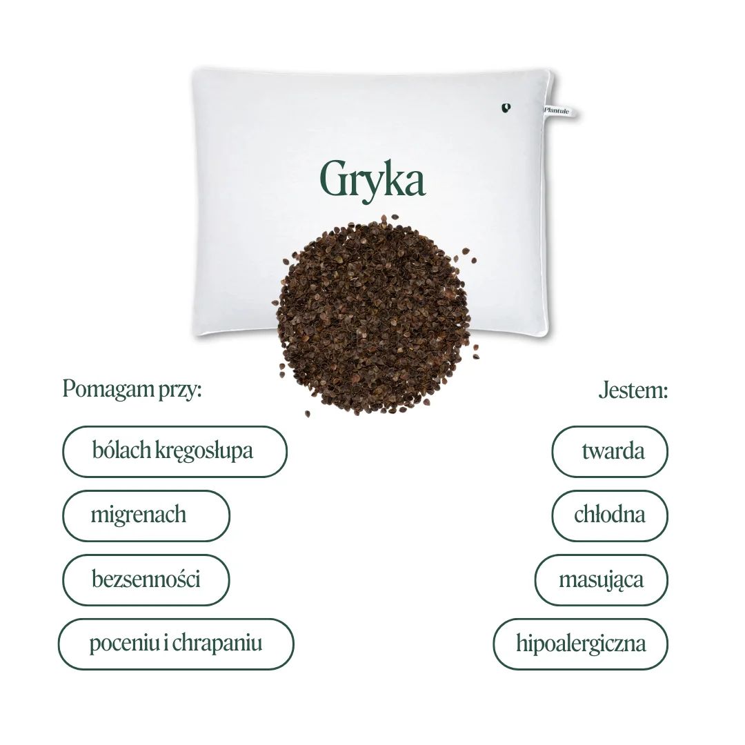 Poduszka z łuską gryk MD - Plantule - obrazek 2
