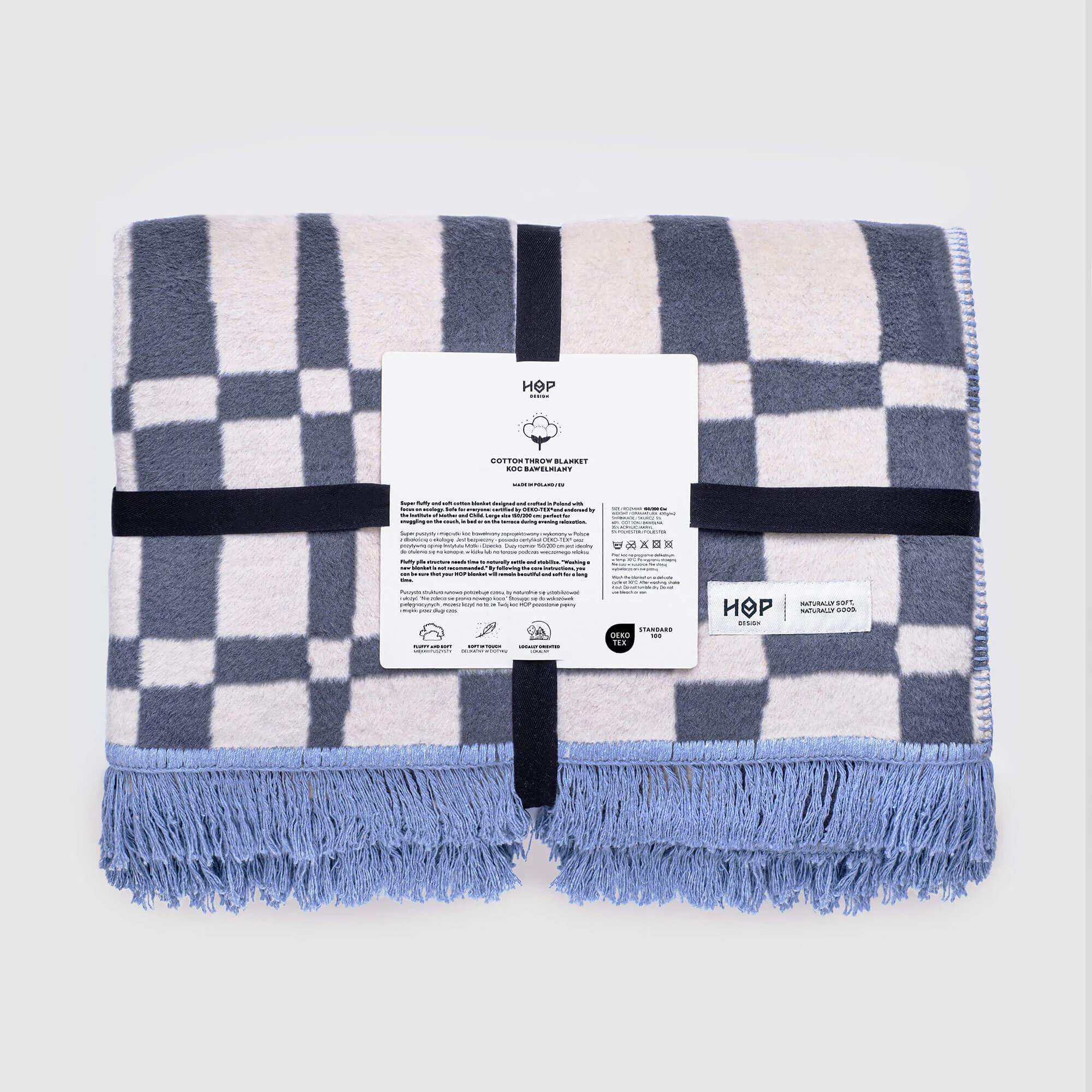Koc bawełniany SOFT HopDesign - obrazek 6
