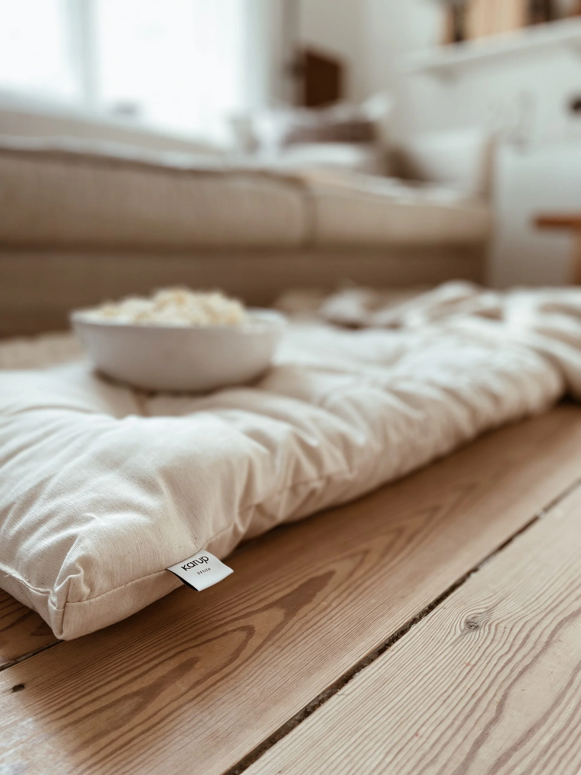 Futon PODRÓŻNY z workiem, OD RĘKI - obrazek 1