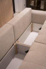 Sofa z funkcją spania NUBI, Nordicline - obrazek 9