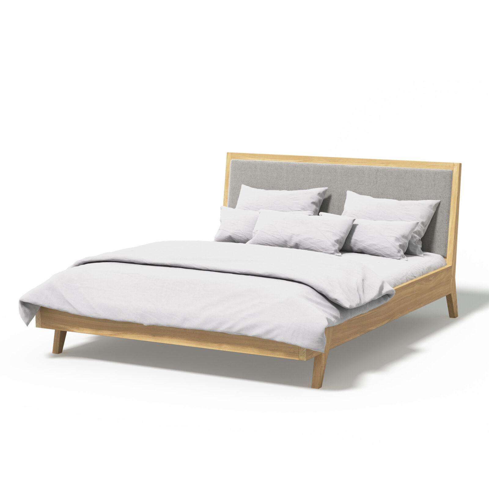 lozko_piko_biale kopi1a Łóżko dębowe Piko, Szyszka Design - obrazek 4